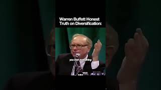 Warren Buffett Is Diversification REALLY Protecting Your Wealth [upl. by Dianthe]