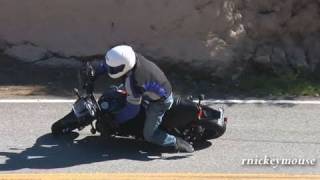 Grabbed Front Brake in Turn  Buell Lowside Motorcycle Crash [upl. by Eibbil]