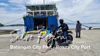 Salve Regina Roro journey from Batangas City Port to Roxas City Port [upl. by Nyvets539]