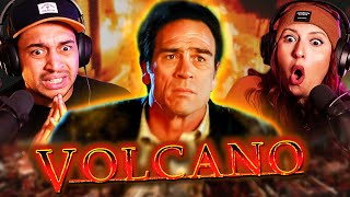 VOLCANO 1997 MOVIE REACTION  OUR DISASTER FILM JOURNEY BEGINS  FIRST TIME WATCHING  REVIEW [upl. by Levon40]