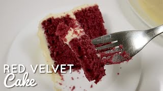 RED VELVET CAKE YANG MOIST EMPUK DAN CREAM CHEESE FROSTING [upl. by Wadesworth]