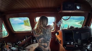 LIVING OFF GRID on SELF SUFFICIENT SAILBOAT  FULL BOAT TOUR [upl. by Alleda]