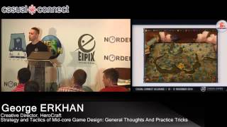 Strategy and Tactics of Midcore Game Design  George ERKHAN [upl. by Ihtraa]