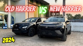 New Harrier vs Old Harrier Comparison  Harrier Facelift 2024😍 [upl. by Diahann]