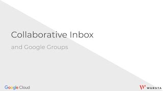 How to use Googles Collaborative Inbox and Google Groups [upl. by Areem744]