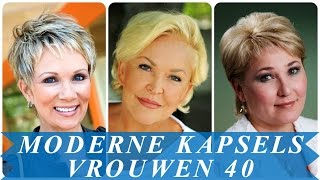 Moderne kapsels vrouwen 40 [upl. by Larret]