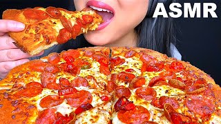 ASMR PIZZA HUT SPICY LOVERS PIZZA MUKBANG Eating Sounds EATING SHOW ASMR Phan [upl. by Eeslehc514]