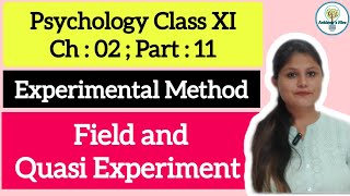 Field amp Quasi Experiment fieldexperiment quasiexperiment methodsofenquiryinpsychology psychology [upl. by Frederiksen]