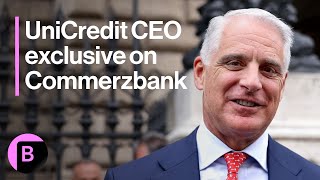 UniCredit CEO Orcel Commerzbank Takeover Is a Possible Option [upl. by Elliven]