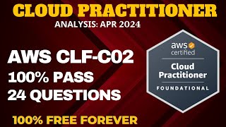 AWS Certified Cloud Practitioner Practice Questions  ANALYSIS APRIL 2024 CLFC02 [upl. by Charmaine545]