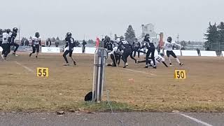 Ponoka Broncs vs Coaldale Wild high school playoffs 1st half [upl. by Mosi]