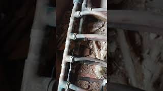 Bad Plumbing Heating manifold  Time to repair [upl. by Aeki]