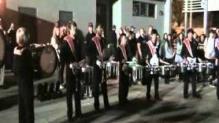 South Pasadena High School vs Monrovia Drumline Battle Nov 2010 [upl. by Akemor]