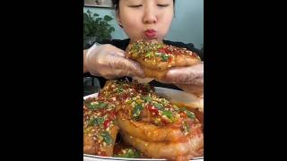 Mukbang Madness Indulging in Deliciously Juicy Pork Belly mukbang [upl. by Crispin]