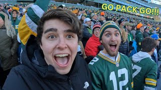 My First Ever NFL GAME DAY Experience  Packer Fan [upl. by Guido]