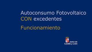 Funcionamiento del autoconsumo solar fotovoltaico CON excedentes [upl. by Broucek400]