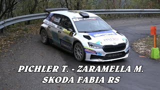 2° RALLY TRENTINO 2024  PICHLER T  ZARAMELLA M  SKODA FABIA RS  VIDEOCLIP BY BELLUNOVIDEO [upl. by Rehctaht552]