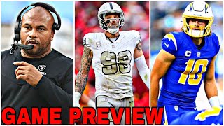 Breaking Down how the Raiders can beat the Chargers  Key Matchups Scheme Breakdown  More [upl. by Aisela]