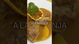 Pollo a la naranja 🍊 ¡Una forma diferente y fácil de preparar el pollo 😋 [upl. by Nebuer932]