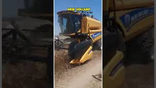 NEW HOLLAND MOISSONNEUSEBATTEUSE TC490 2023  New Combine Harvester new holland [upl. by Anidem320]