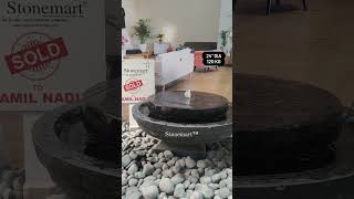 24 INCH GRANITE MILLSTONE FOUNTAIN SOLD TO CHENNAI TAMIL NADU shorts ytshorts youtubeshorts [upl. by Saito386]