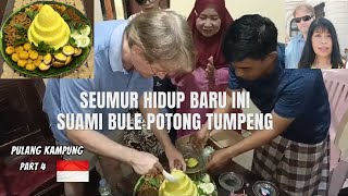 SURPRISE TUMPENG ULANG TAHUN BUAT SUAMI BULE  KEJUTAN ULANG TAHUN UNTUK PAK BULE AUSTRIA [upl. by Erminie394]