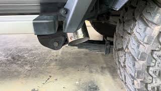 79 Series 4quot DPF Back Exhaust Sound [upl. by Elleron]