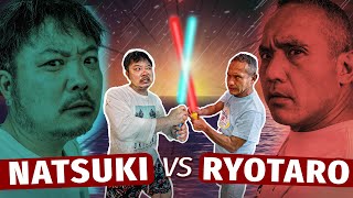 Natsuki vs Ryotaro Japans ULTIMATE Lightsaber Duel 🇯🇵 AbroadinJapan [upl. by Julio]