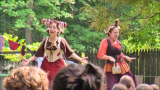 Washing Well Wenches at Pittsburgh Renaissance Festivalwmv [upl. by Tran]