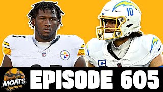 The Arthur Moats Experience With Deke Ep605 quotLivequot Steelers Vs ChargersKeeanu Benton [upl. by Archie520]