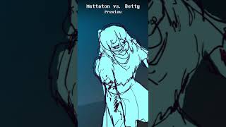 Mettaton vs Betty  Glitchtale Animation Preview undertaleau glitchtale undertale mettaton [upl. by Hgielrac337]