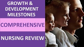 Growth amp Development Milestones and Stages COMPREHENSIVE Pediatric Nursing NCLEX Review [upl. by Catriona]