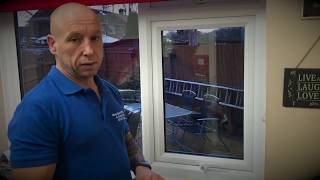 How to remove glass from a double glazed uPVC window [upl. by Ahdar]