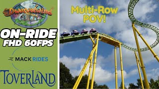 Dwervelwind at Toverland  POV OnRide  Full HD 2023  Mack Rides Spinning Coaster [upl. by Azyl112]