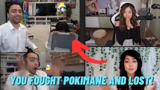 Cinnabrit fought Pokimane and called her a Hypocrite Mizkif Reacts [upl. by Lirba457]