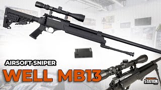 WELL MB13  Airsoft Sniper [upl. by Alys]